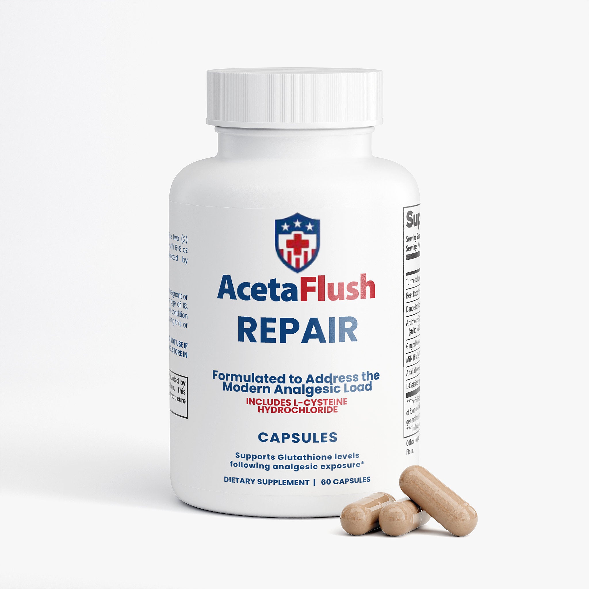 AcetaFlush REPAIR - 6 Month Supply - 1 Free Bottle!
