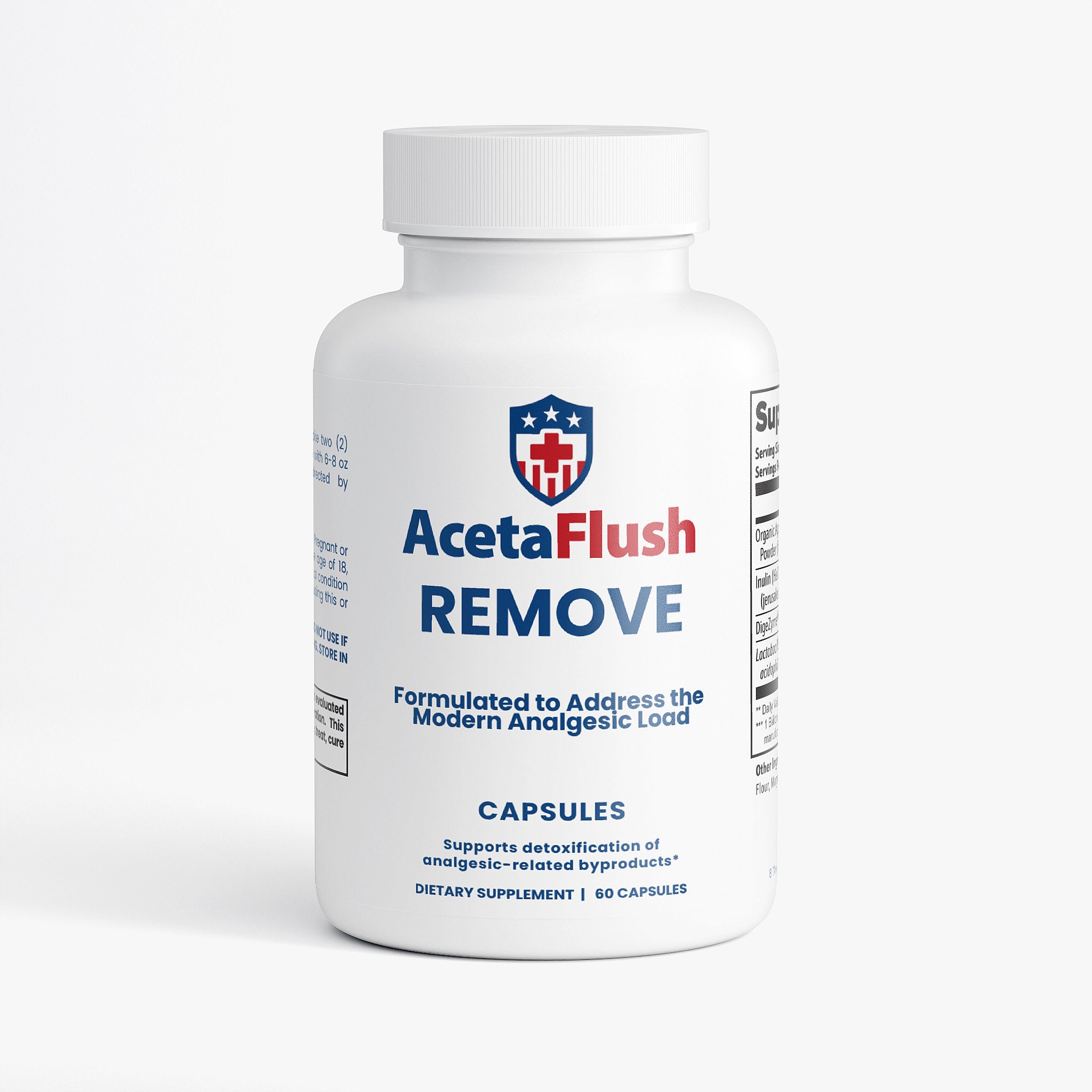 AcetaFlush REMOVE - 6 Month Supply - 1 Free Bottle!