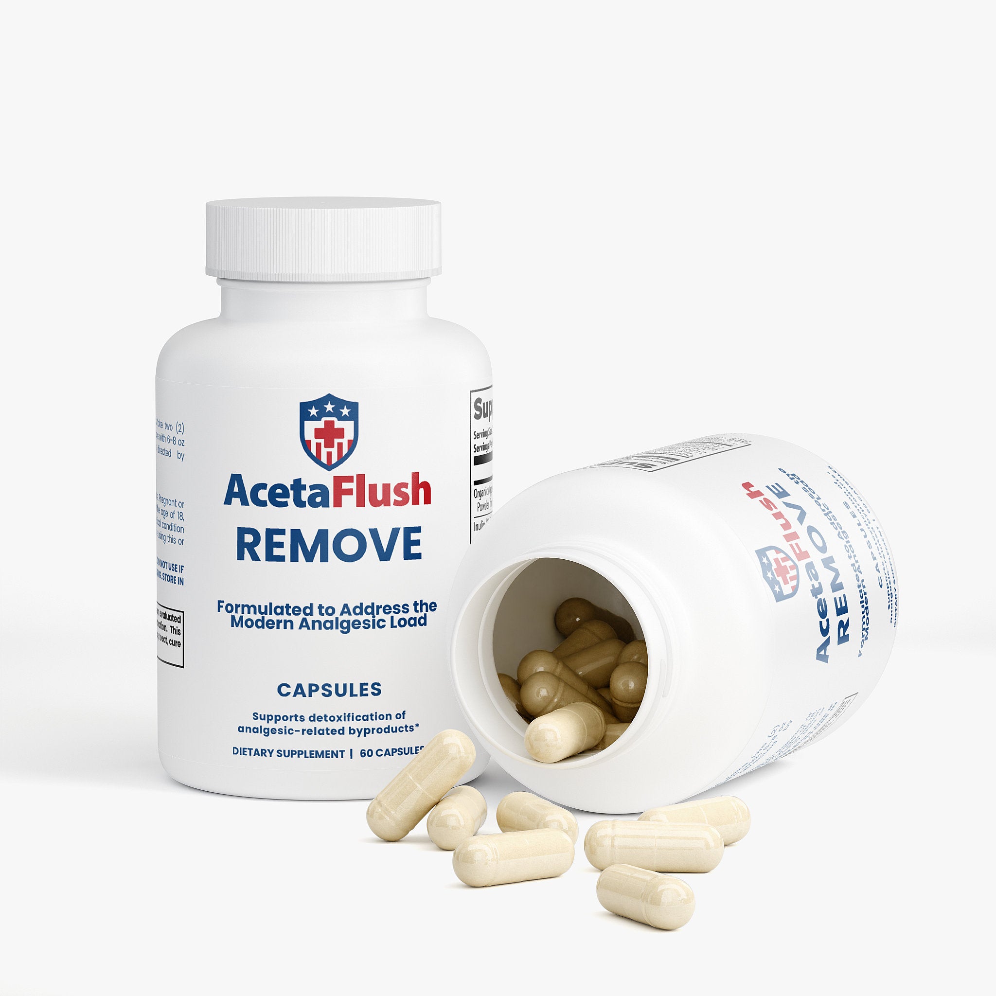 AcetaFlush REMOVE - 6 Month Supply - 1 Free Bottle!