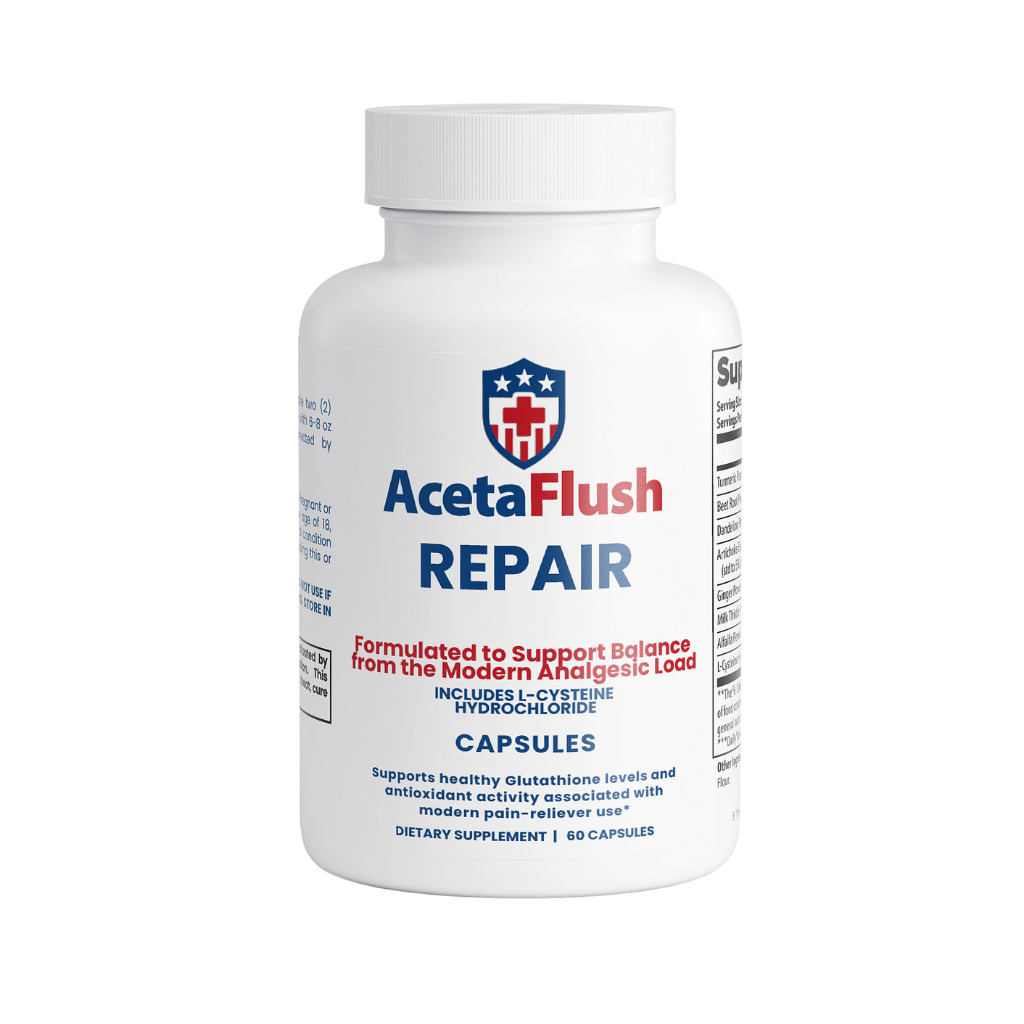AcetaFlush REPAIR - 6 Month Supply - 1 Free Bottle!
